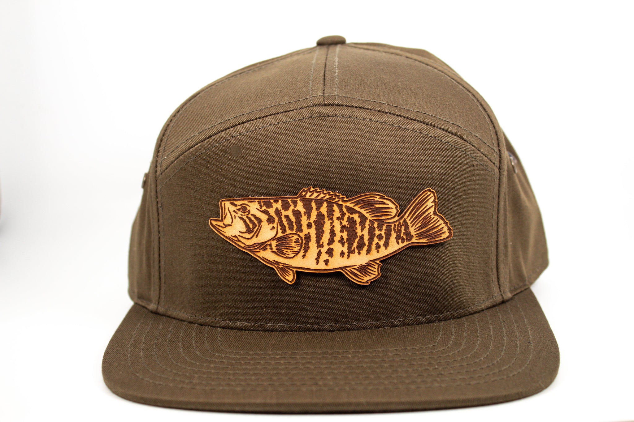 Smallmouth Bass Flat Bill Styles – Burnt - Main Image